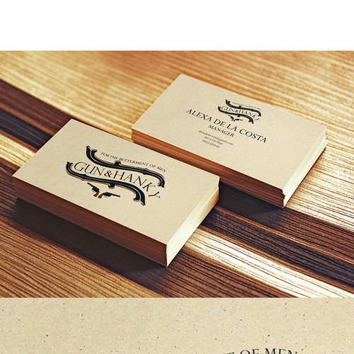 Old-school brand with the title 'Logo design for Men's Brand 2'