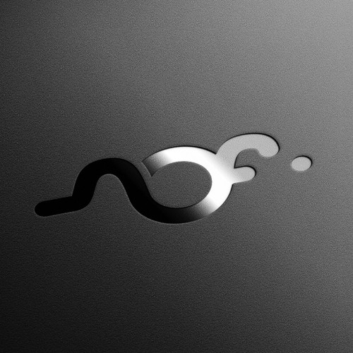 Curvy logo with the title 'Electronic Music instrumens Logo'