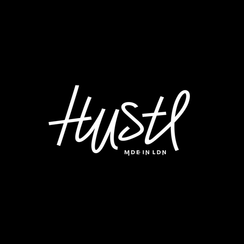 Logo with the title 'HUSTL'