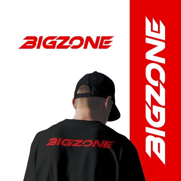 Text design with the title 'BigZone'