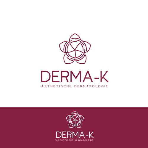 Cosmetics brand with the title 'DERMA-K'