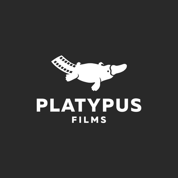 Platypus logo with the title 'Platypus film'