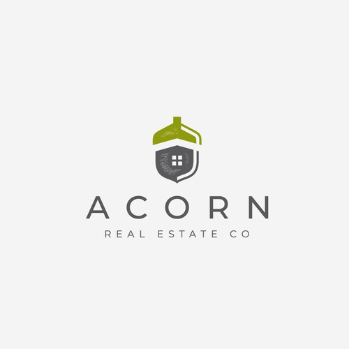 Acorn logo with the title 'Acorn realestate'