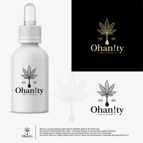 Cosmetics brand with the title 'Ohan!ty'