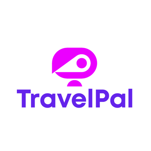 Pin design with the title 'AI travel'