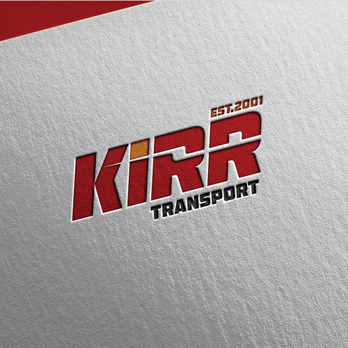 Truck brand with the title 'Eye-catching Identity of Transporter of grouped goods'