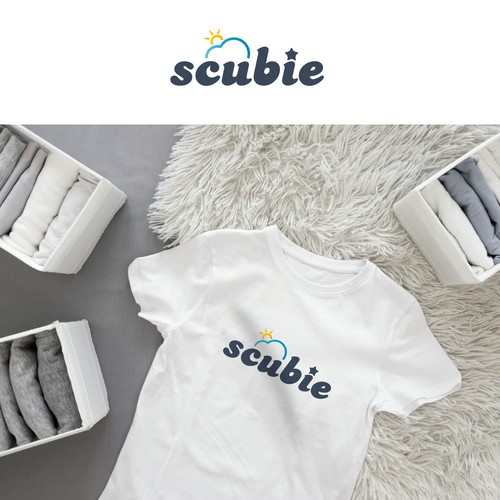 Kid's clothing logo with the title 'Logo design '