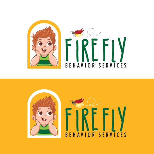 Autism logo with the title 'Firefly Behavior Services'