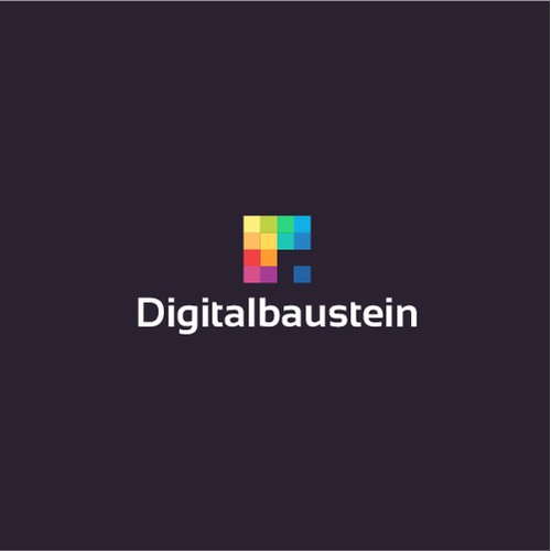 Block design with the title 'Digitalbaustein'