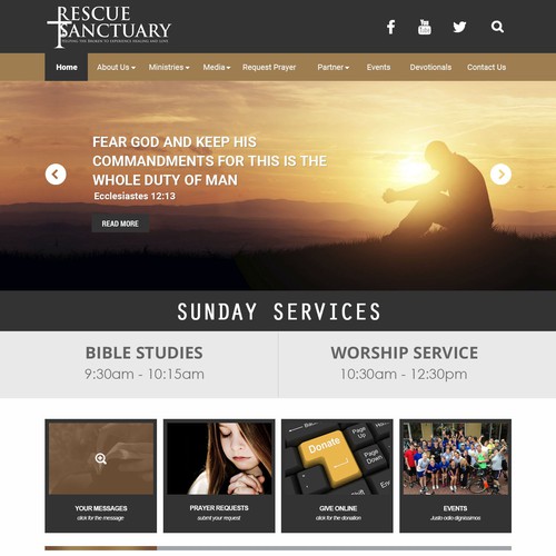 Bootstrap website with the title 'UI Design'