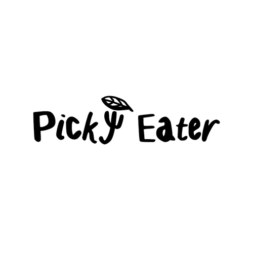 Blog brand with the title 'Picky eater logo'