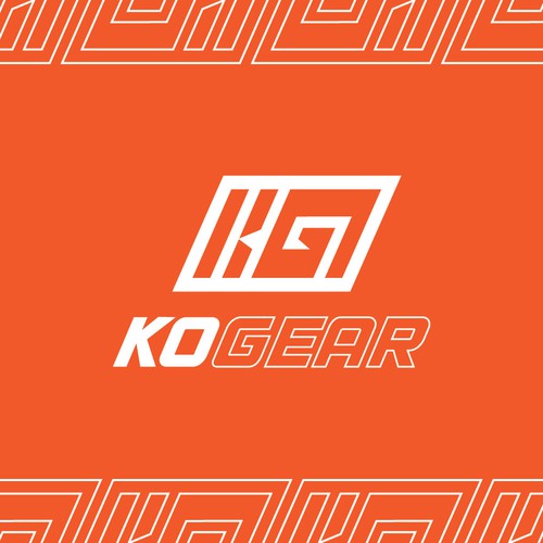 Glove logo with the title 'KO GEAR'