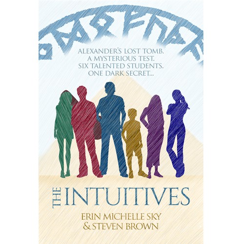 Silhouette book cover with the title 'The Intuitives'