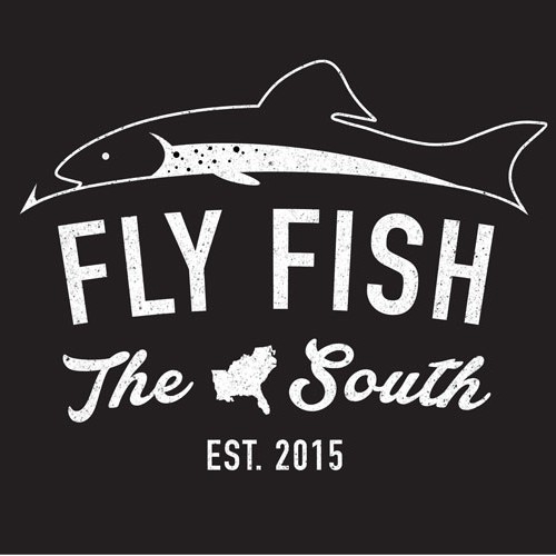 Fly fishing logo with the title 'Fly Fish The South'