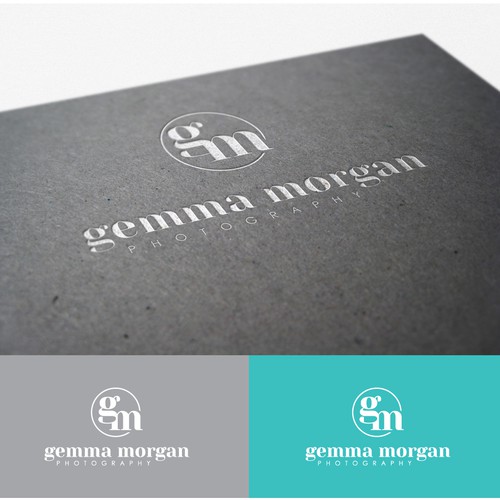 Studio design with the title 'Gemma Morgan Photography'