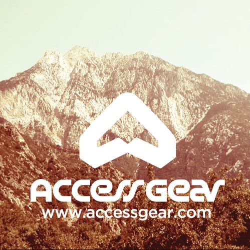 Outdoor brand with the title 'Bold logo for Accessgear'