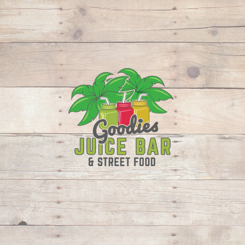 Juice bar design with the title 'Juice Bar Logo'