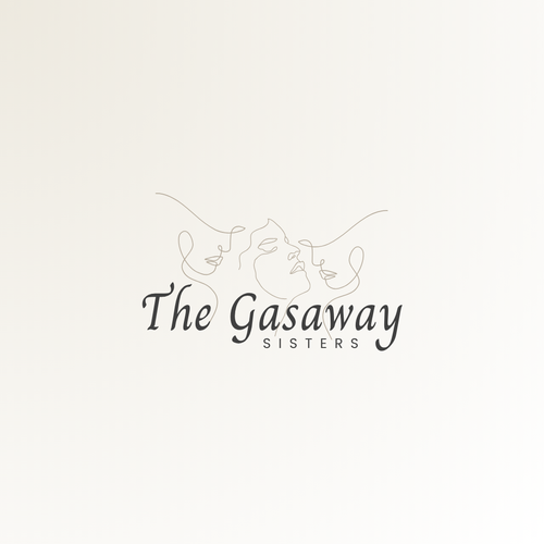 Land design with the title 'The Gasaway Sisters Logo'