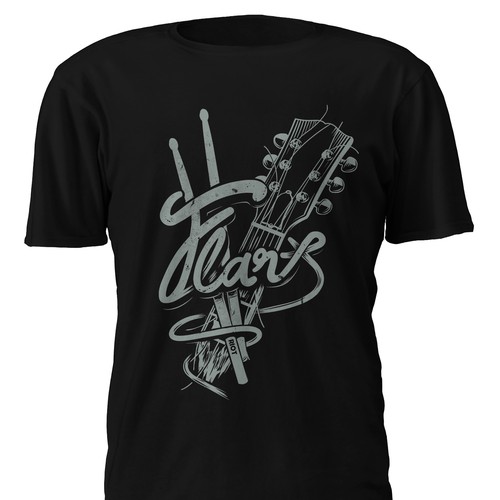 T shirt music outlet band