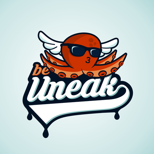 Octopus design with the title 'be Uneak'