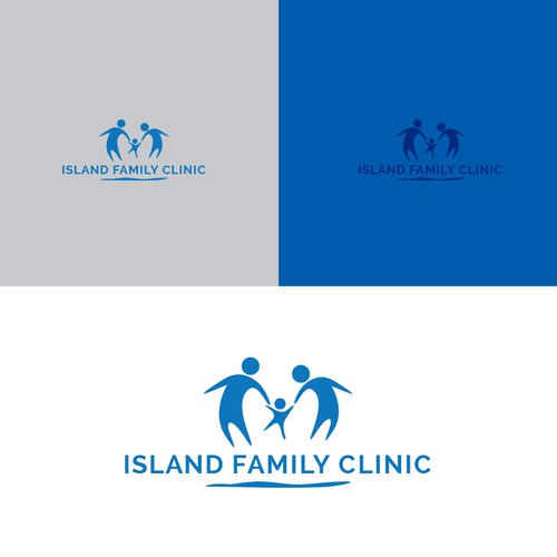 Direct logo with the title 'Logo for Family Clinic'