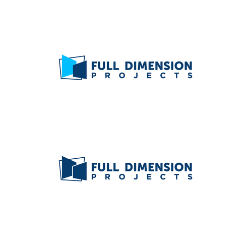 Dimensional logo with the title 'Logo for Full Dimension'