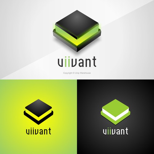 Glow logo with the title 'Viivant logo'