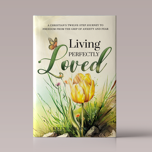 Green book cover with the title 'Book Cover Design'