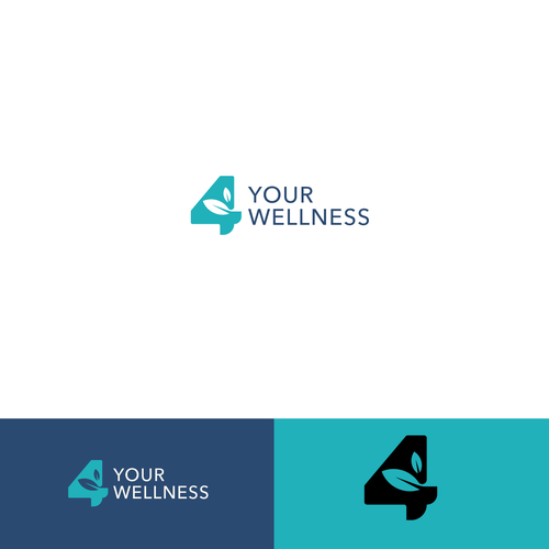 Healthy brand with the title 'Logo For Wellness Company'