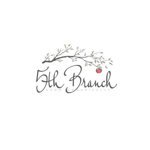 Calligraphy logo with the title 'logo for blog'