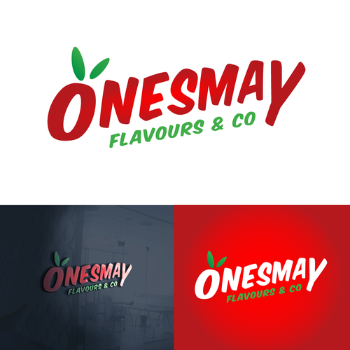 Flavor design with the title 'Concept logo '
