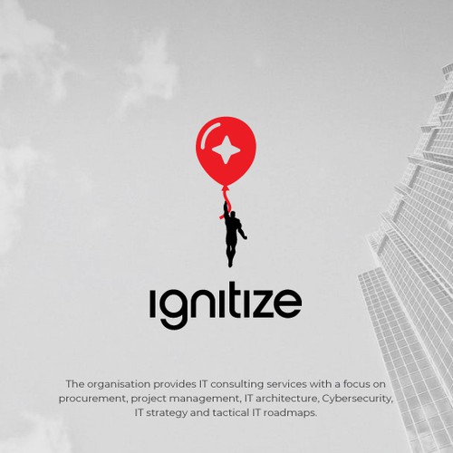 Sky design with the title 'Ignitize'