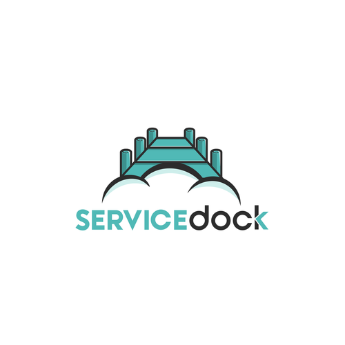 IT logo with the title 'Servicedock'