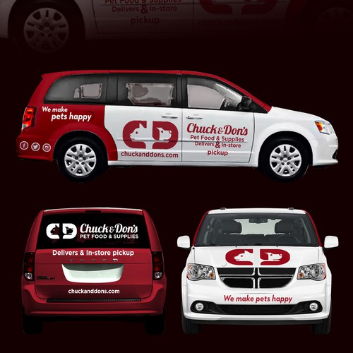 Vehicle graphic design with the title 'Car Wrap'