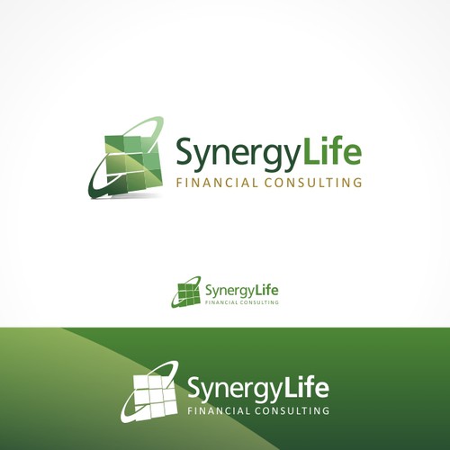 Insurance logo with the title 'Logo for Synergy Life Financial Consulting'