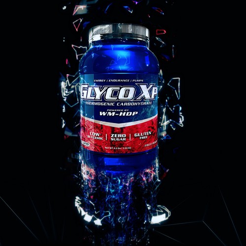 Energy design with the title 'Create a capturing Ad using a Shatter Effect'