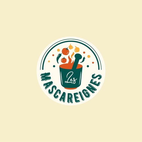 Cooking logo with the title 'Logo concept'