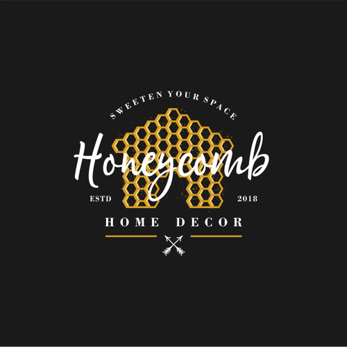 Honeycomb design with the title 'Honeycomb'