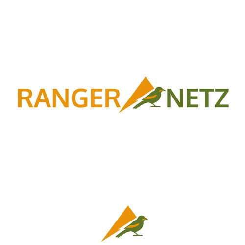 Bird logo with the title 'RANGERNETZ'