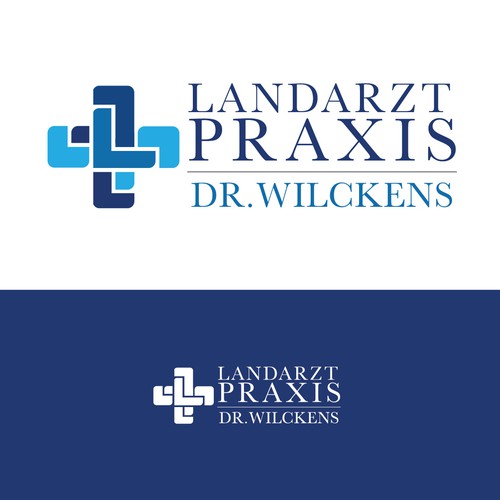 German logo with the title 'LANDARZTPRAXIS DR WILCKENS'