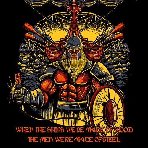 Industrial t-shirt with the title 'Viking welding shirt'