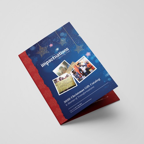 X-mas design with the title 'Brochure Design'