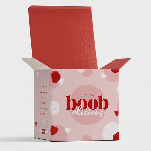 Cute packaging with the title 'Packaging Design and logo'