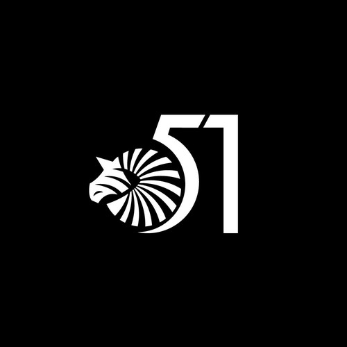 Zebra logo with the title 'Zebra logo for consulting company.'