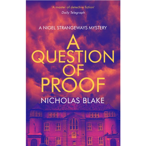 Crime book cover with the title 'eBook cover for a Crime Novel'