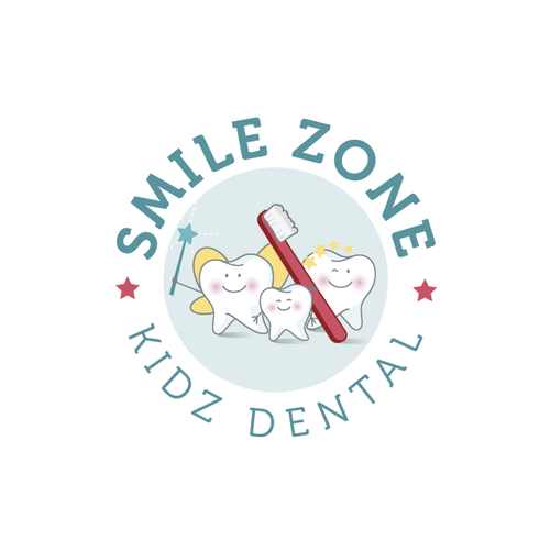 Fun brand with the title 'Kids Dental Logo and Branding'