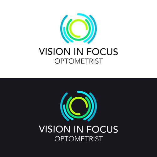 Focus logo with the title 'Logo concept for an Optometrist'