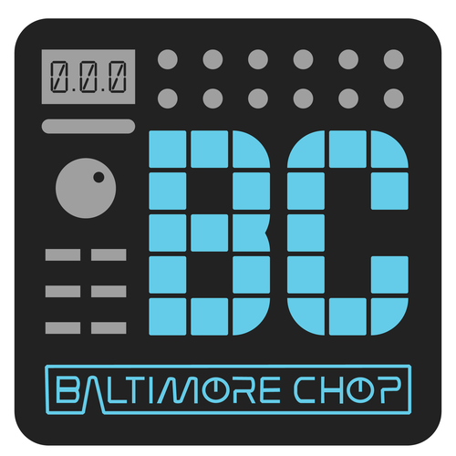 Music production logo with the title 'logo design for a music producer'