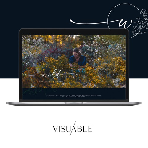 Mobile-first design with the title 'Website & Brand Identity Design for an Outdoor Lifestyle Brand'
