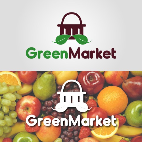 Ctown logo with the title 'GreenMarket Logo'